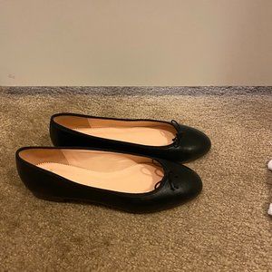 JCrew Leather Ballet Flats